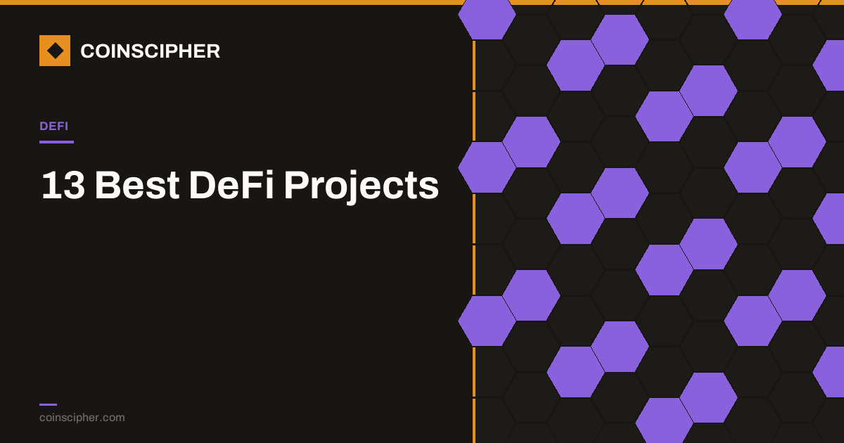13 Best DeFi Projects