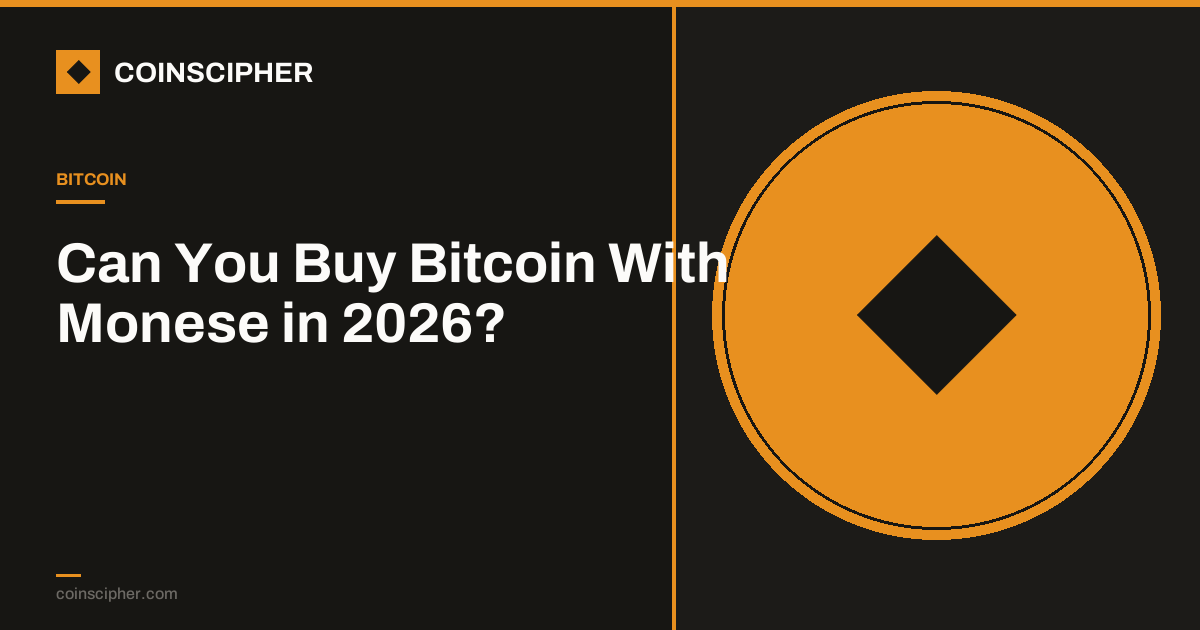 Can You Buy Bitcoin With Monese in 2026?