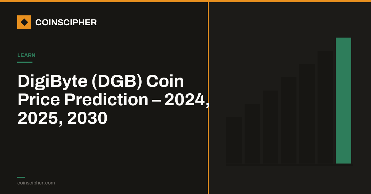 DigiByte (DGB) Coin Price Prediction – 2024, 2025, 2030