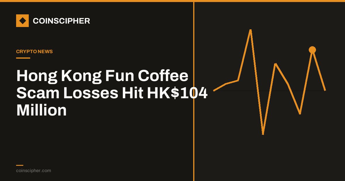 Hong Kong Fun Coffee Scam Losses Hit HK$104 Million
