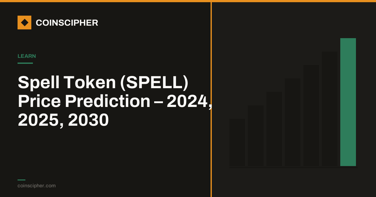 Spell Token (SPELL) Price Prediction – 2024, 2025, 2030