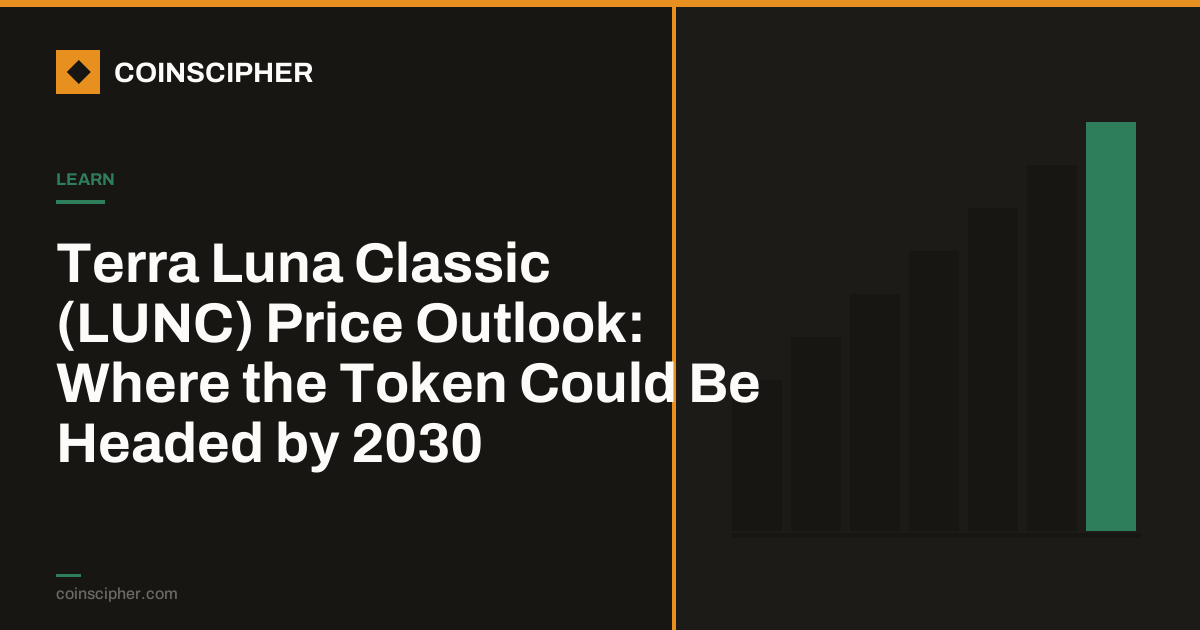 Terra Luna Classic (LUNC) Price Outlook: Where the Token Could Be Headed by 2030