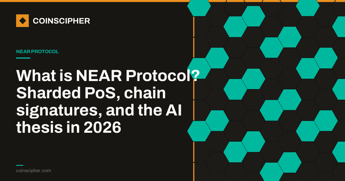 What is NEAR Protocol? Sharded PoS, chain signatures, and the AI thesis in 2026