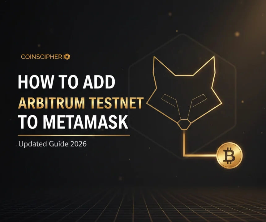 Add Arbitrum Testnet to MetaMask wallet