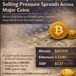 Crypto Market Update_ Bitcoin Slips Below 70000 as Selling Pressure Spreads Across Major Coins