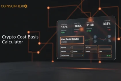 crypto tax cost basis calculator dashboard
