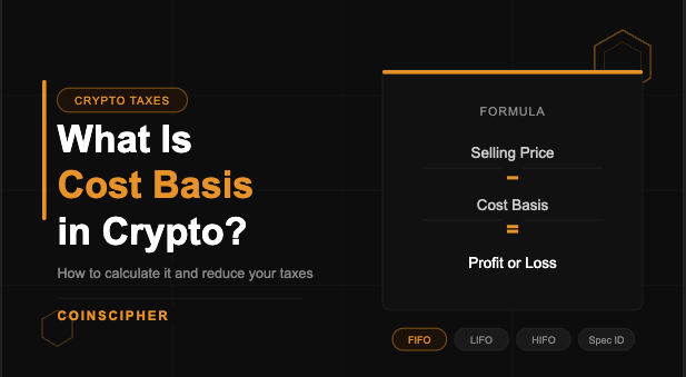 what is cost basis in crypto